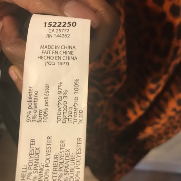 Dex  leopard slip dress - Picture 7 of 7